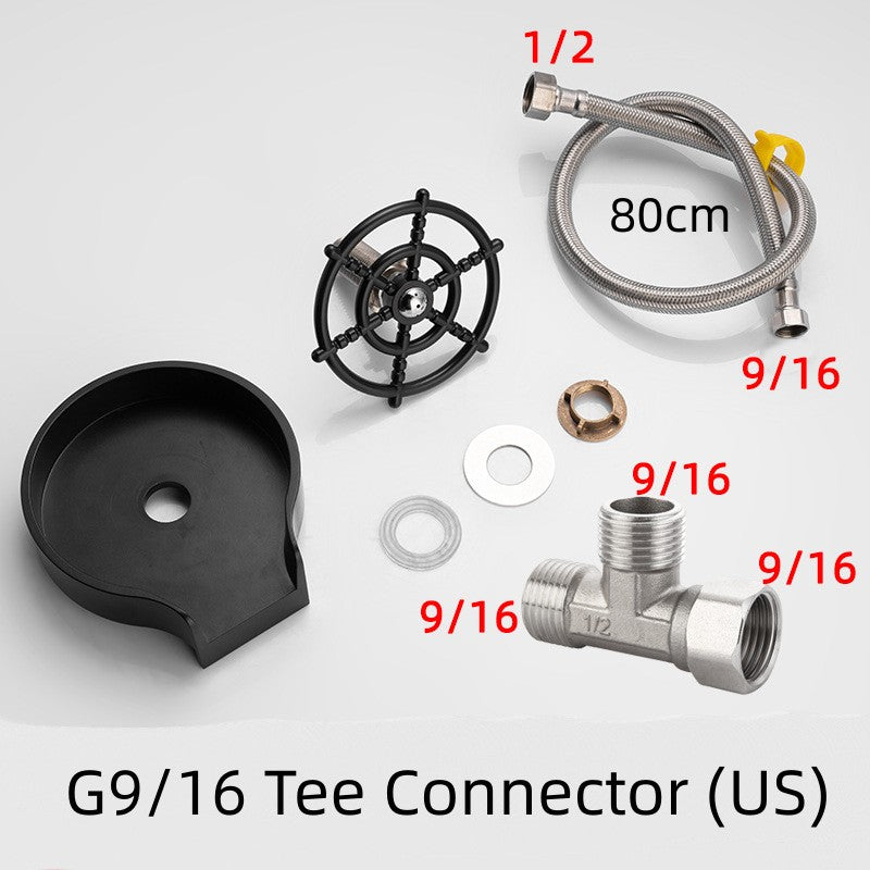 Cup Washer  High-pressure Spray Automatic Faucet