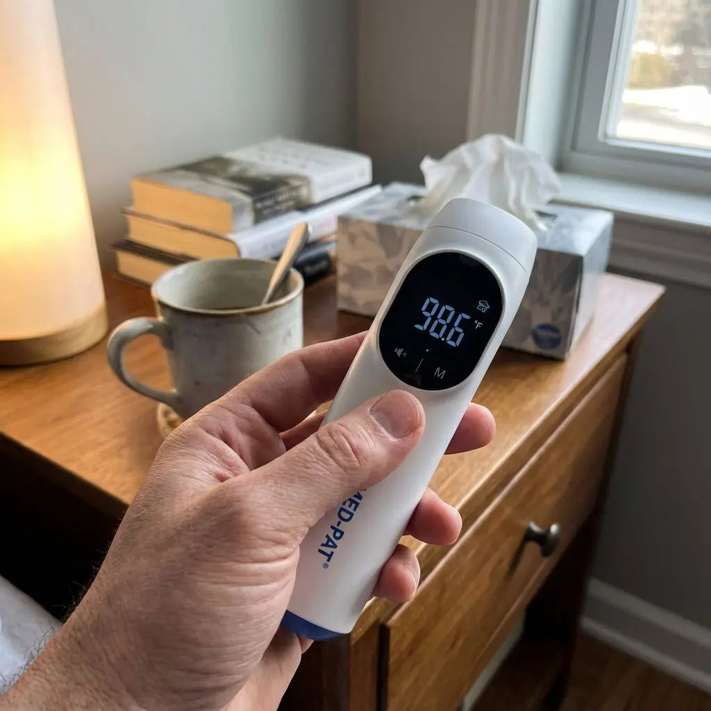 Digital Infrared Thermometer Ear & Forehead | FDA Cleared