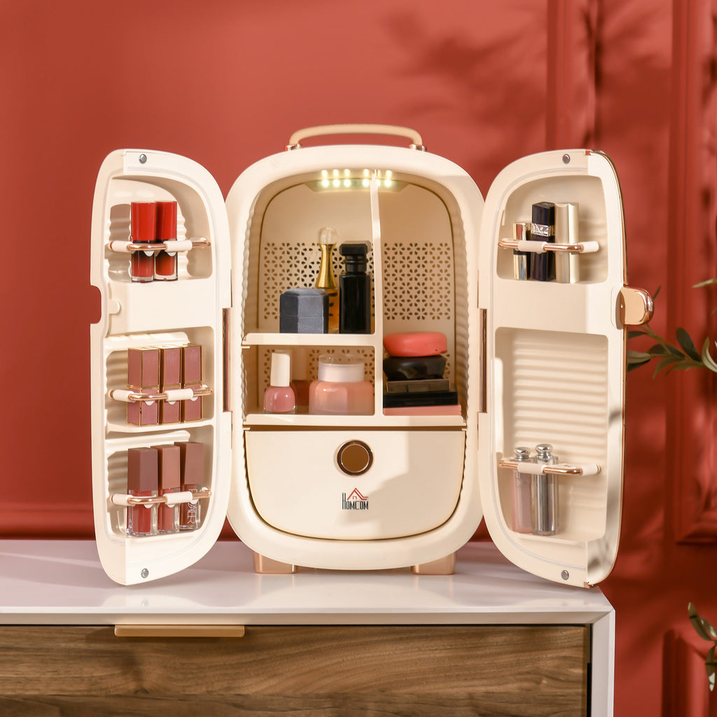 Portable Mini Fridge for Beauty, Makeup and Cosmetics