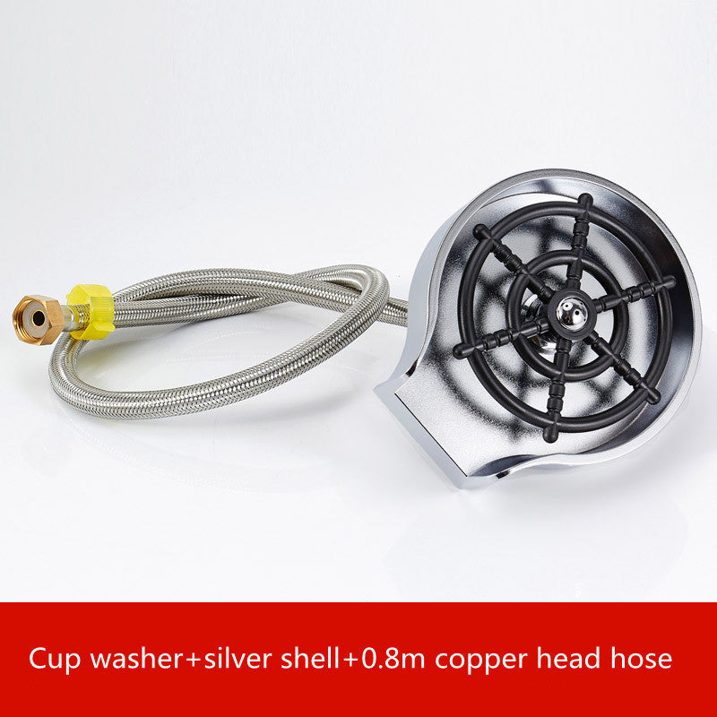 Cup Washer  High-pressure Spray Automatic Faucet