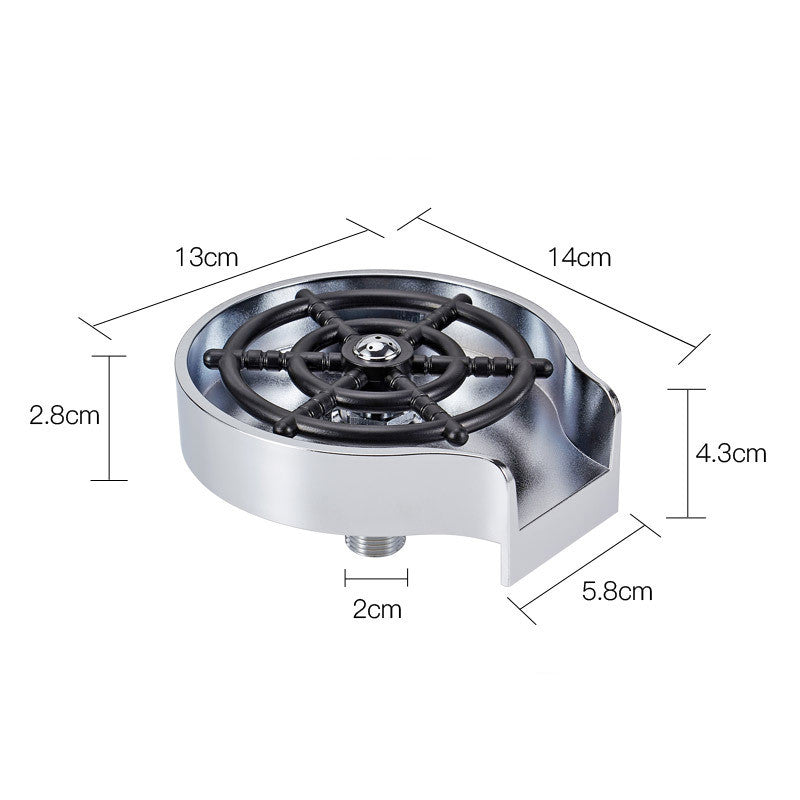 Cup Washer  High-pressure Spray Automatic Faucet