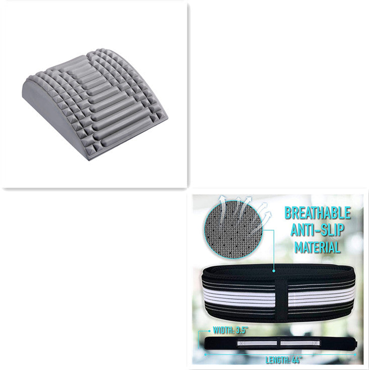Back Stretcher Pillow Neck Lumbar Support Massager For Neck