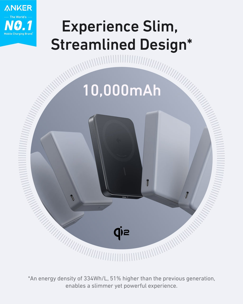 Anker MagGo Power Bank SLIM
