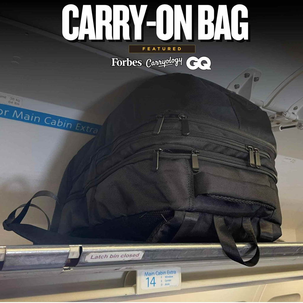 Sole Premise Carry-On Bag For Clothes, Laptop And Camera