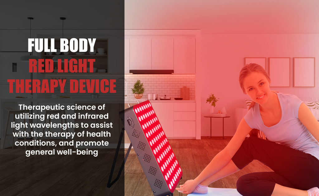 Red Light Therapy Device for Infrared LED Panel for Beautiful Skin, Weight & Pain Management