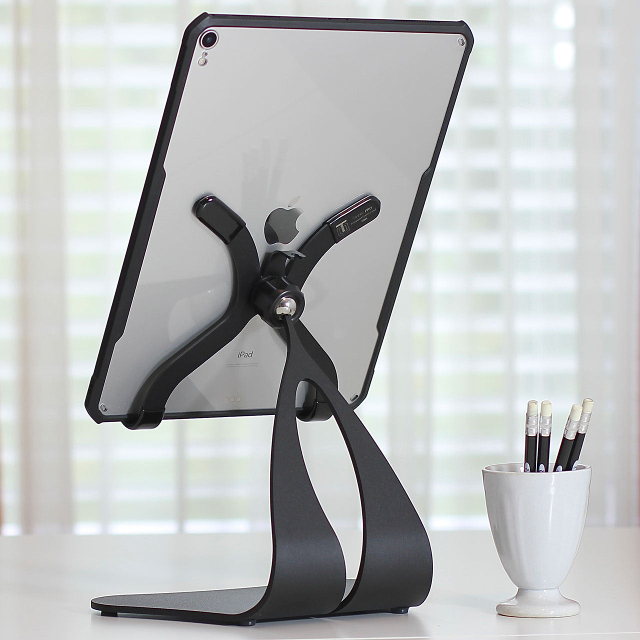 Heavy-Duty Pivoting iPad Stand