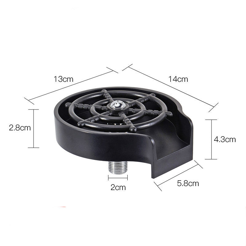 Cup Washer  High-pressure Spray Automatic Faucet