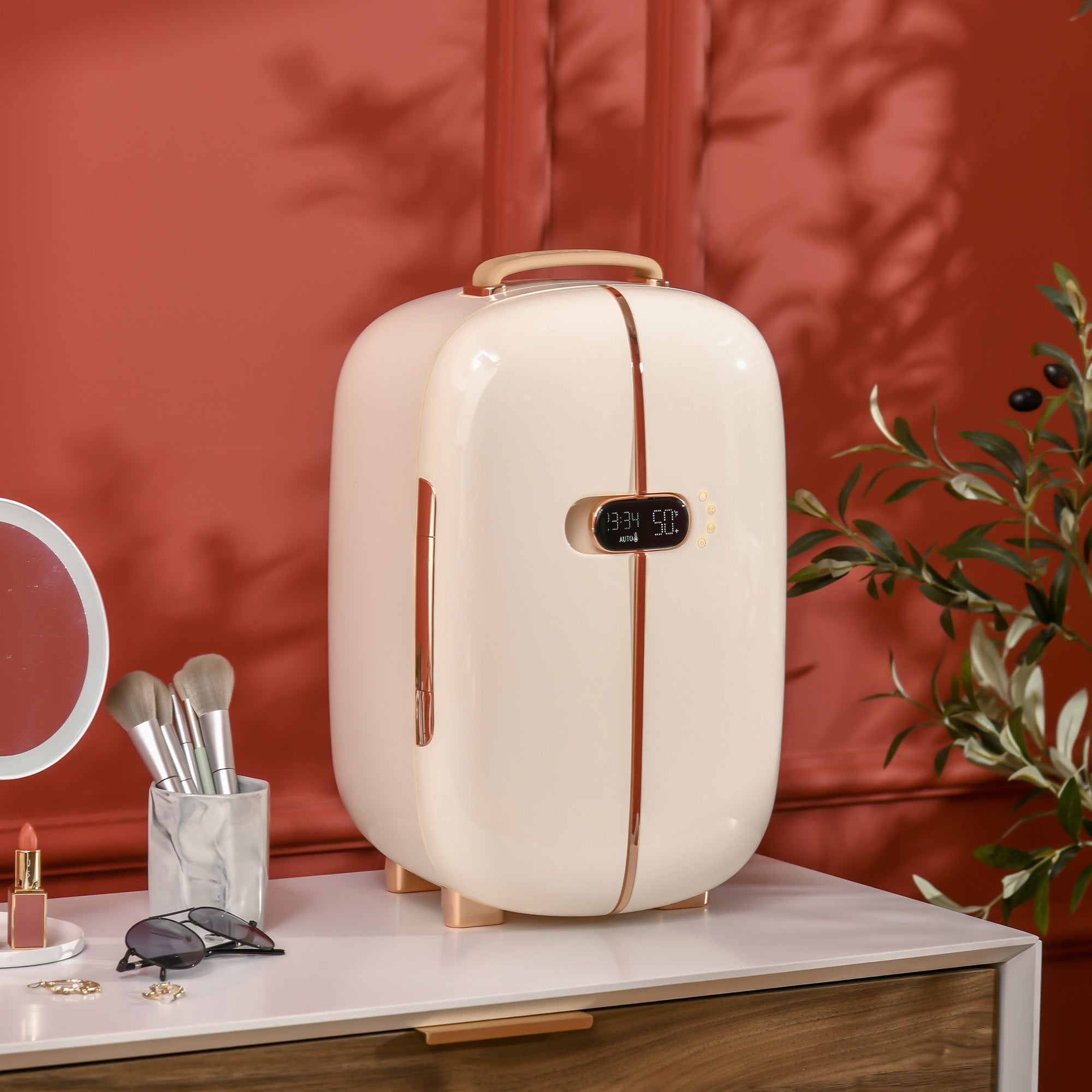 Portable Mini Fridge for Beauty, Makeup and Cosmetics