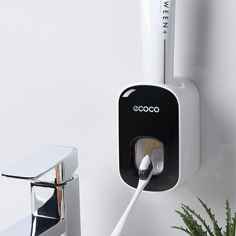 Wall Mounted Automatic Toothpaste Holder and Dispenser