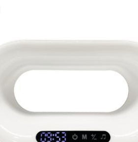 Multi-function 3 In 1 LED Night Light Wireless Charger Alarm Clock