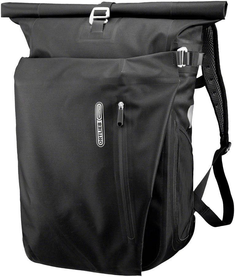 Convertible Pannier/Backpack - 26L Black