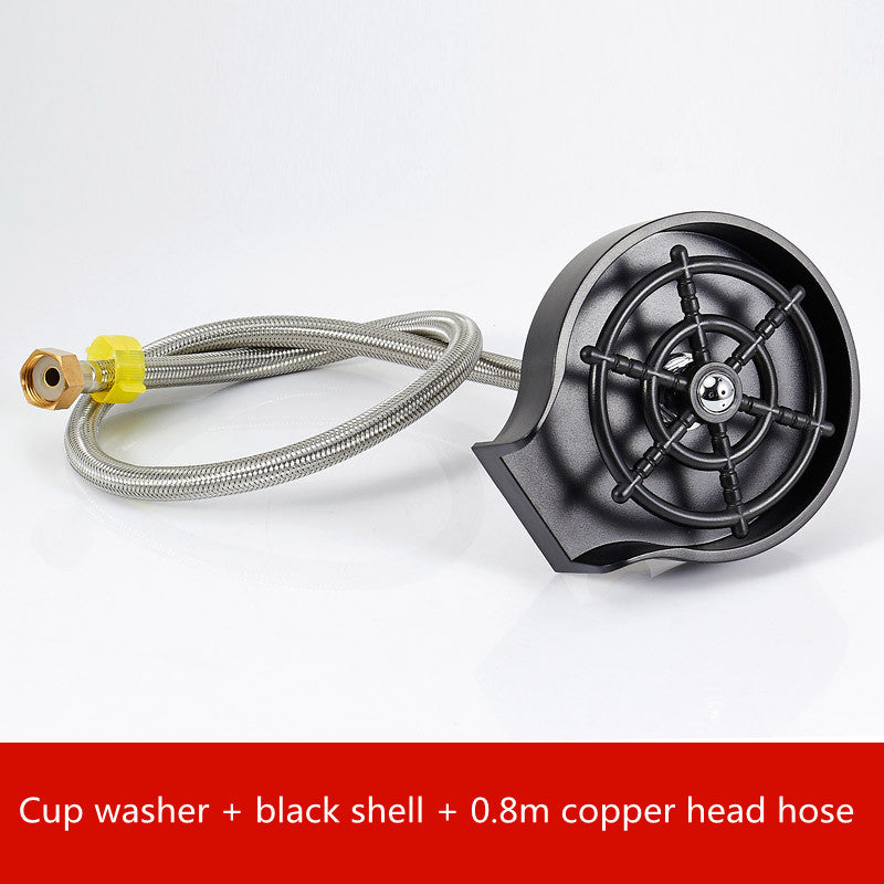 Cup Washer  High-pressure Spray Automatic Faucet