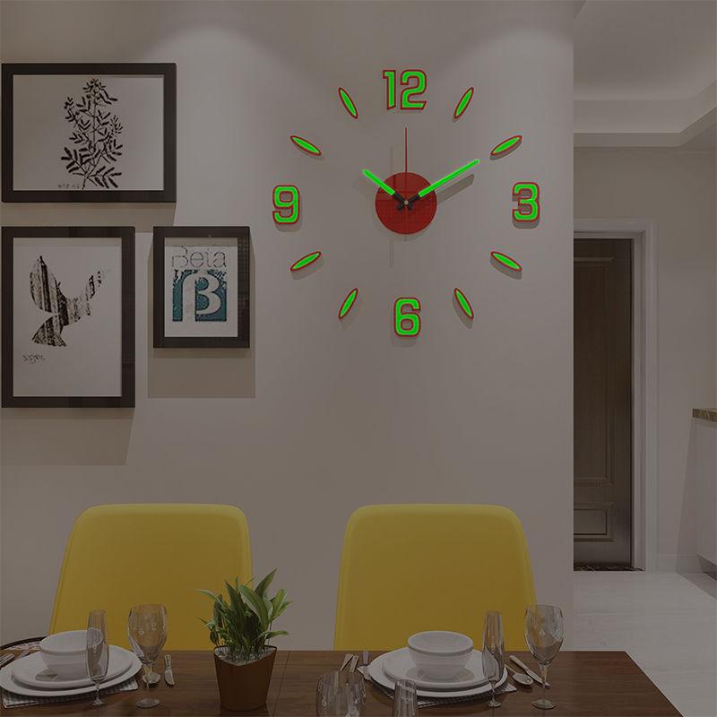 Luminous Wall Clock Analog