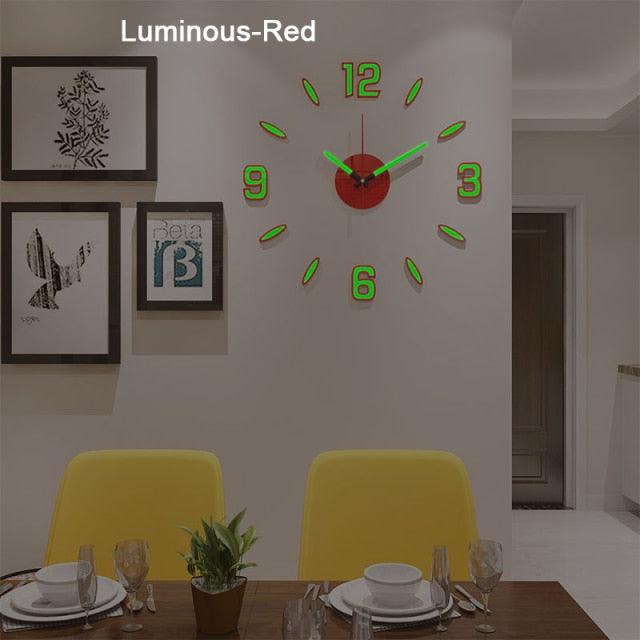 Luminous Wall Clock Analog