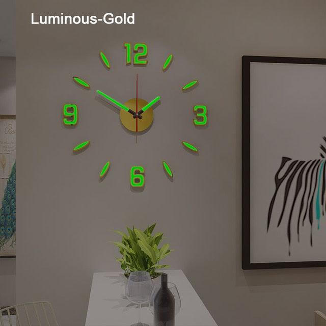 Luminous Wall Clock Analog