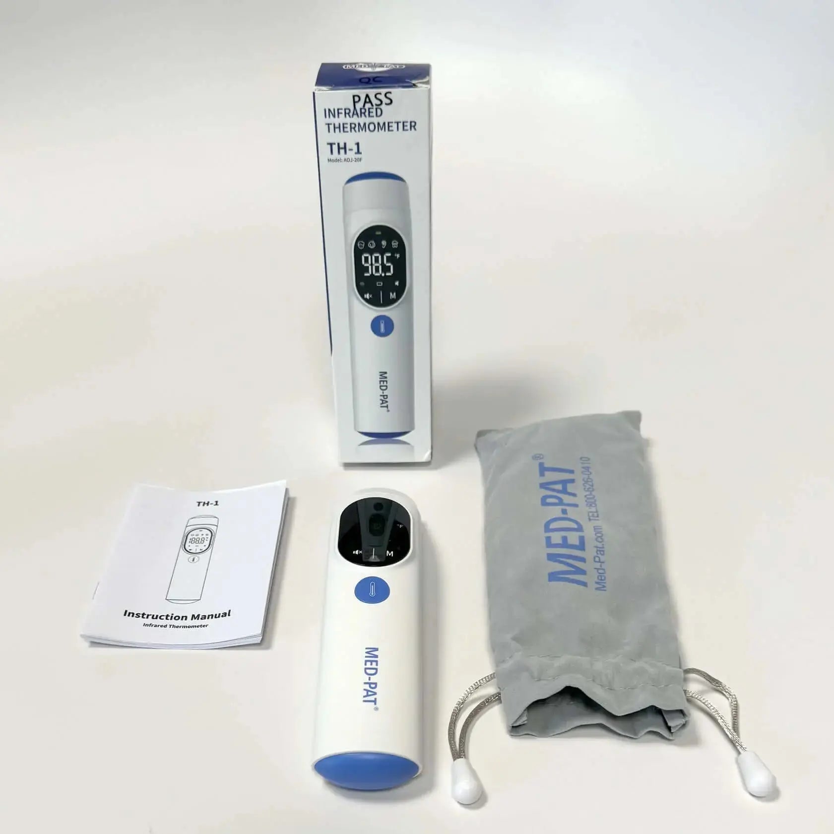 Digital Infrared Thermometer Ear & Forehead | FDA Cleared